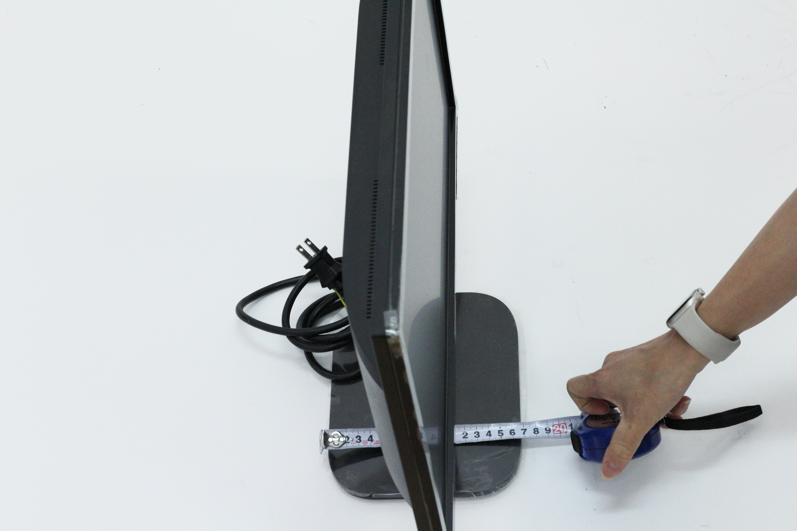 サイズを測る様子