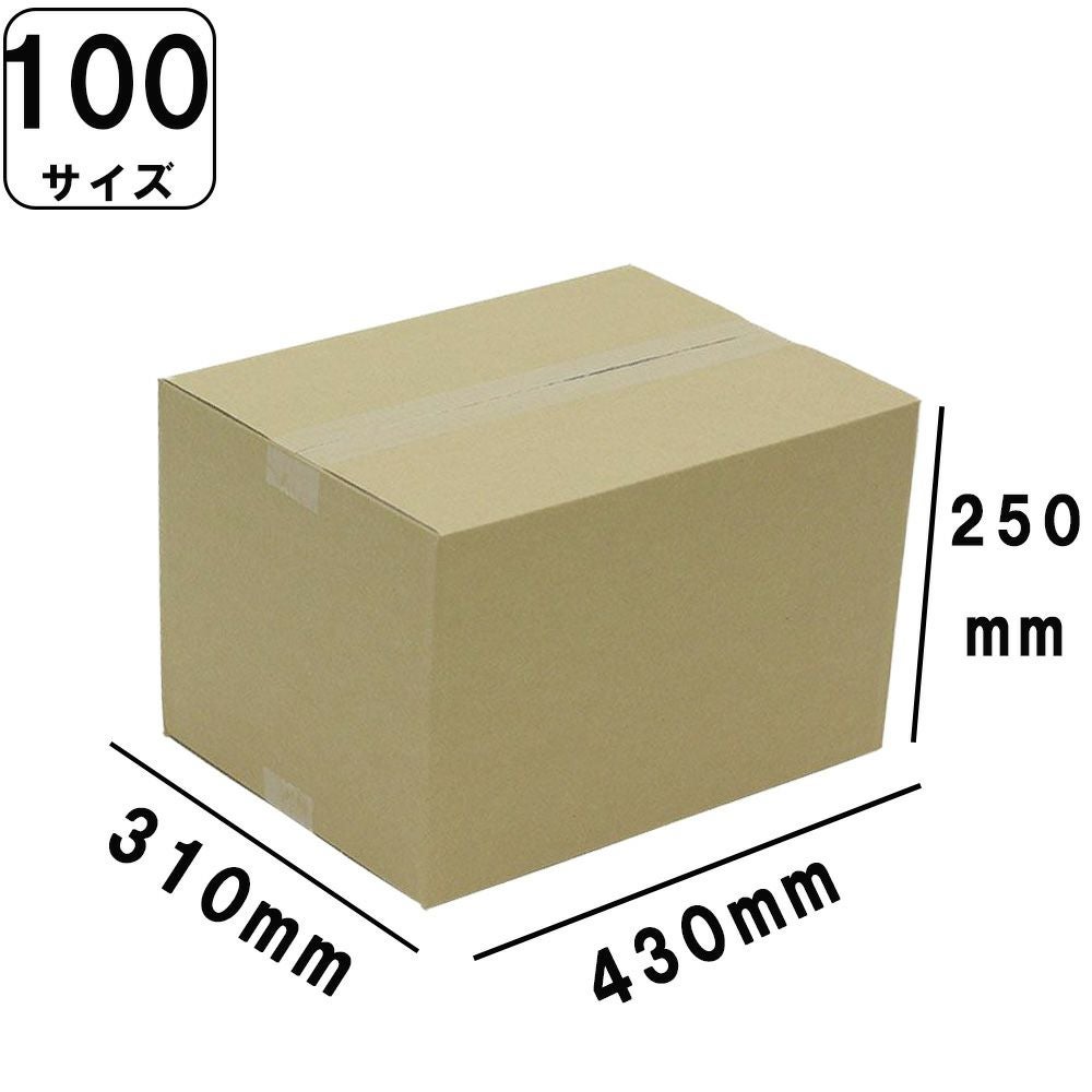 ダンボール100サイズ NO495 WF (390×280×320） 10枚 ダブルフルート