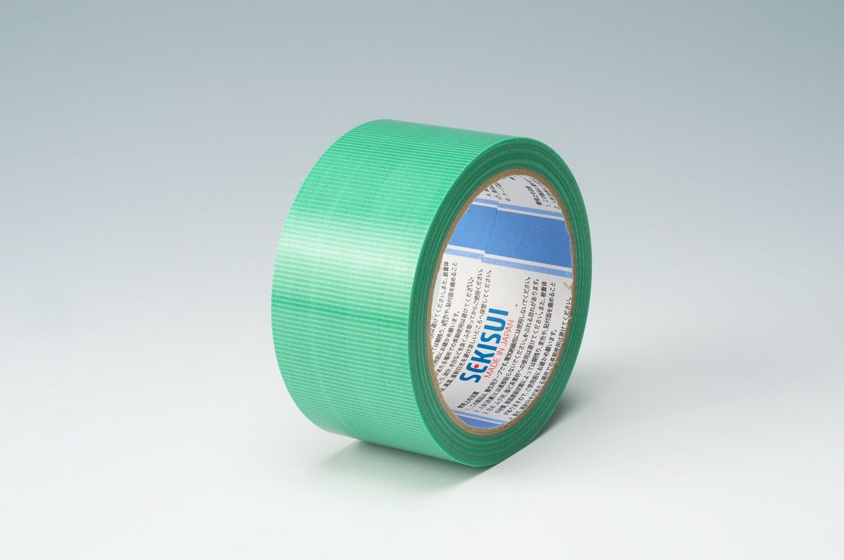緑色のテープ画像