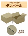 100サイズダンボールを空けた画像