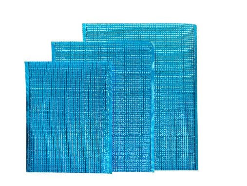 カラー保冷剤の鮮やかな青の画像